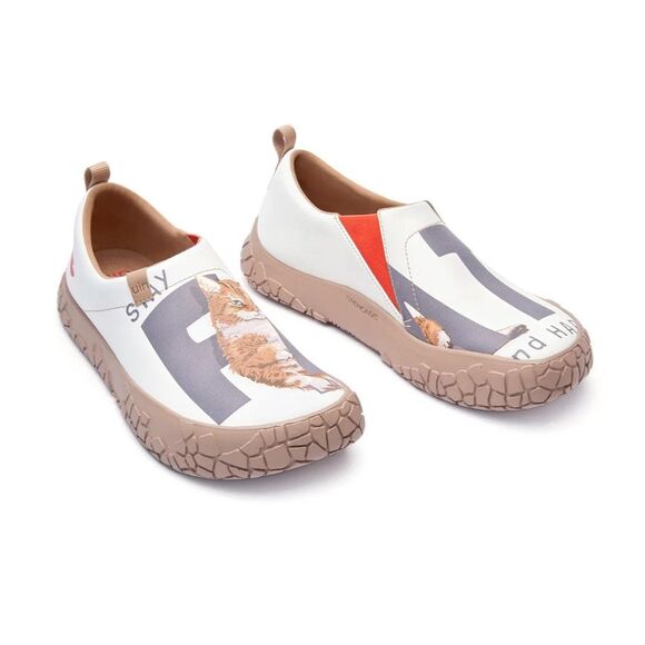 UIN Men's Walking Shoes Slip On Casual Sneaker Toledo (HAPPY FAT CAT TOLEDO IV) - Picture 3 of 11